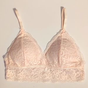Bralette Size Large Light Pink
